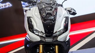 2024 HONDA ADV 350 ADVENTURE SCOOTER LAUNCHED IN MALAYSIA LATEST REVIEW PRICE FEATURES AND SPECS [upl. by Volding]