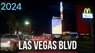 🇺🇸 Las vegas Blvd 2024 🇺🇸 [upl. by Norward]