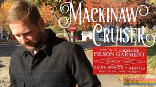 Review Filson Mackinaw Cruiser Seattle Cut Lined Wool Coat  Style 10405  USA Made [upl. by Chancelor]