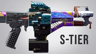 The NEW Fusion Rifle Tier List for Destiny 2 PvP [upl. by Darren]