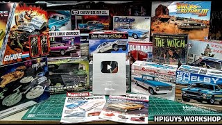 New Kits Reviews 100000 Subscribers Hpiguys Workshop AMT REVELL MPC SALVINO ATLANTIS ICM TAMIYA [upl. by Eanahs]