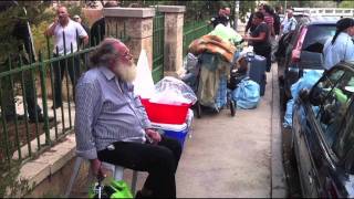 The evacuation of the liberated house in Pinsker st 11 [upl. by Ellenod592]