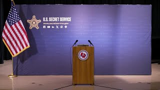 Secret Service holds news conference [upl. by Leund]