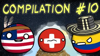 Countryballs Compilation  10 [upl. by Ninnahc]