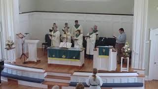 August 29 2021  Lavonia United Methodist Church Live Stream [upl. by Ahcsas]