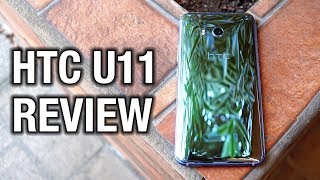 HTC U11 Review  Pocketnow [upl. by Nosdrahcir]