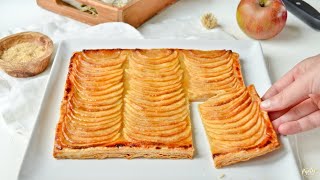 Recette Tarte fine aux pommes [upl. by Marl]