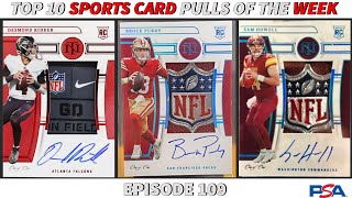 FOR THE FIRST TIME EVER ALL 10000 CARDS 💰  TOP 10 SPORTS CARD PULLS OF THE WEEK 109 [upl. by Ahsikcin]