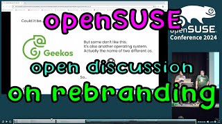 openSUSE rebranding at the request of SUSE The discussion is on going [upl. by Anestassia]