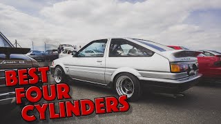 15 Best Sounding 4cylinder Engines [upl. by Yssej]