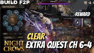 CLEAR EXTRA QUEST CH 6  4  BOSS FALLERMO TYPE MALE  NIGHT CROWS [upl. by Namas692]