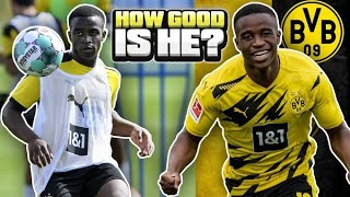 How GOOD Is Dortmunds 16 Year Old WONDERKID Youssoufa Moukoko ACTUALLY [upl. by Bucella]