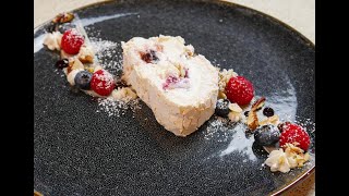 How To Make A Festive Meringue Roulade [upl. by Revilo]