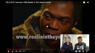 DEEJAY STEVIE REACTS TO FELA KUTI amp AFRICA 70  PANSA PANSA 12 BERLIN 1978 [upl. by Herrod829]