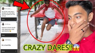 Unbelievable dares chosen by my Instagram followers [upl. by Nautna139]