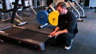 Treadmill Repair  How To Adjust A Treadmill Belt [upl. by Mount]