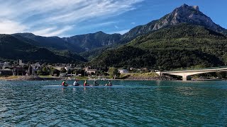 Randonnée de Serre Ponçon Club Aviron Embrun [upl. by Cohlette995]