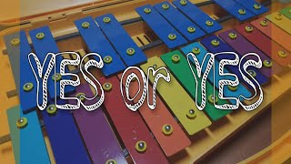 YES or YESTWICE 글로켄슈필 실로폰 Glockenspiel cover Xylophone cover 트와이스 예스 오어 예스 [upl. by Nagear230]