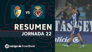 Resumen de SD Ponferradina vs Villarreal B 21 [upl. by Artinek]