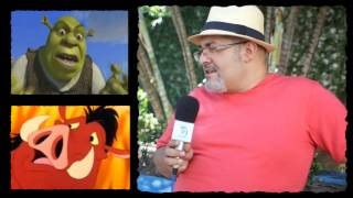 Mauro Ramos dubla Pumba e Shrek [upl. by Bristow602]