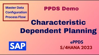 Characteristics Dependent Planning CDP Planning Training for beginners [upl. by Olonam551]