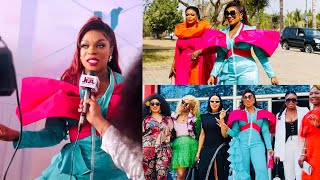 REAL HOUSEWIVES OF ABUJA PREMIERE AT NILE UNIVERSITY  MEDIA RUNS [upl. by Gnanmos]