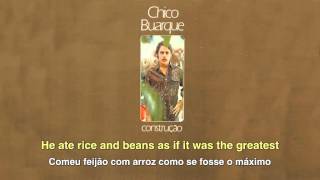 Chico Buarque  Construção Construction  English subtitles [upl. by Shae910]