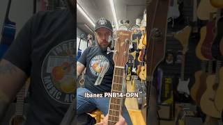 Ibanez PNB14EOPN acoustic bass guitar music groovy musicschool bass bassguitar acousticbass [upl. by Amhser471]