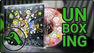 Super Mario 3D World Soundtrack Album Club Nintendo – Unboxing [upl. by Johann324]