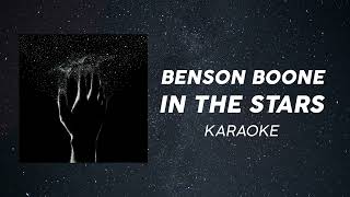 Benson Boone  In The Stars  Official Karaoke Instrumental  Lyrics [upl. by Gerrit]