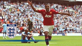 Man City 23 Man Utd  Community Shield 2011  Goals amp Highlights [upl. by Ardnossac]