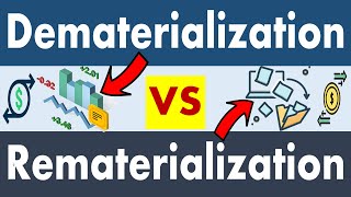 Differences between Dematerialization and Rematerialization [upl. by Lovering]