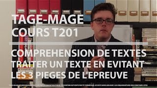 TAGEMAGE  COMMENT TRAITER UN TEXTE   LES 3 PIEGES COMMUNS [upl. by Becki260]