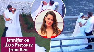 Jennifer Garner Shares How Jennifer Lopez Felt Pressured by Ben Affleck During Their Wedding [upl. by Judson595]