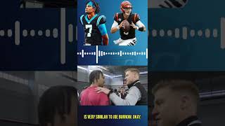 Panthers QB Coach Josh McCown says CJ Stroud reminders him of Joe Burrow carolinapanthers nfldraft [upl. by Inaej270]