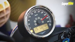 Top Speed Moto Guzzi V7 III Stone on Dyno [upl. by Randi382]