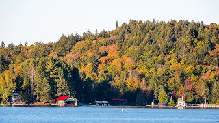 2024 Algonquin Provincial Park Road Trip Fall Color  Sept 28 [upl. by Eenahc]