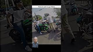 raider motovlog rader viralvideo new subscribe zx10r police ne pakad liya [upl. by Leirum513]