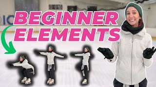 Elements From Learn To Skate Classes  Adult Level 1  3  Figure Skating [upl. by Eehsar710]