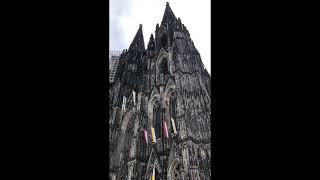 ST Peters Bell Ringing Outside Cologne Cathedral [upl. by Silberman]