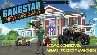 Gangstar New Orleans COMO CONSEGUIR ARMASCOCHES y MATONES 37 [upl. by Nner]