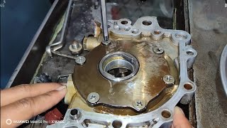 engine oil pump repair  suzuki f8 engine oil pump repair [upl. by Airual132]