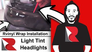 How to Tint Your Headlights with Smoked Vinyl [upl. by Cousins]