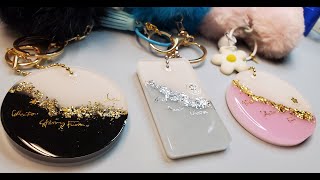 Resin keychain  How to make resin keycahin [upl. by Flan]