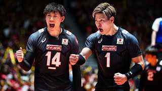 Volleyball Brothers  Yuji Nishida amp Yuki Ishikawa  Mens OQT 2023 [upl. by Coffeng]