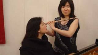 Prokofiev Flute Sonata1 Flute Atsuko Koga Piano Marita Mirsalimova [upl. by Binnie]