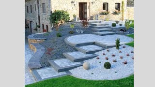 How To Create Landscape Design I Home Walkways Front Back Side Yard [upl. by Aerdnaeel]