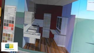 Rénovation cuisine et aménagement cuisine  kitchen renovation and kitchen design [upl. by Justinian]