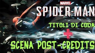 Marvels SpiderMan  Titoli di coda e scena postcredits [upl. by Neeroc417]