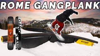 Rome Gang Plank Snowboard Review [upl. by Ahtreb361]